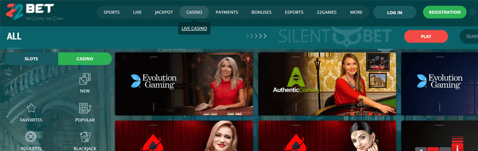 Giới thiệu tổng quan nhà cái uy tín 22BET