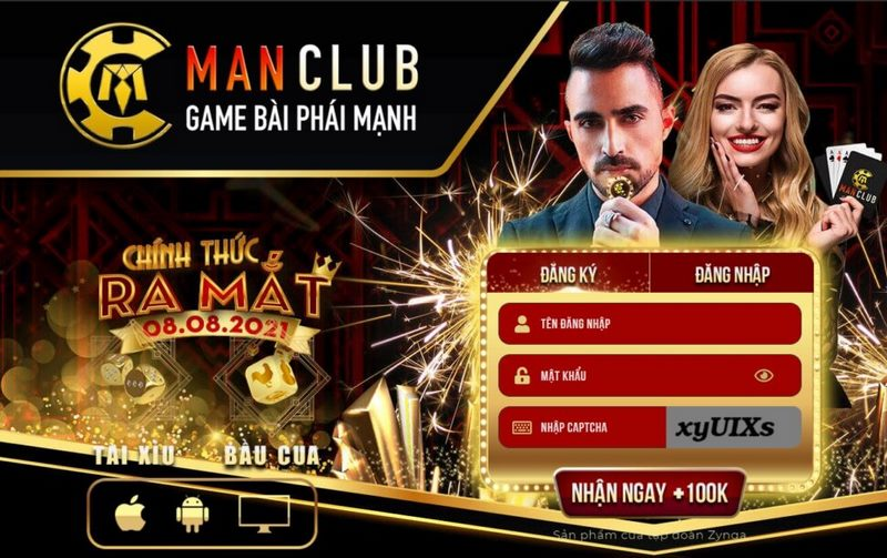 Giới thiệu tổng quát cổng game bài ManClub