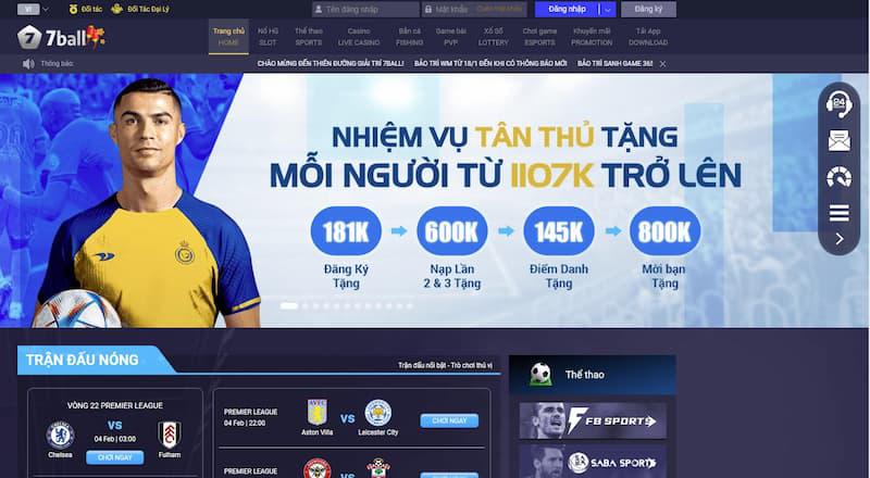 Cách đăng ký/đăng nhập nhà cái 7Ball