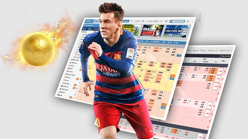 Bảng tỷ lệ kèo hiển thị trên giao diện nhà cái trực tuyến