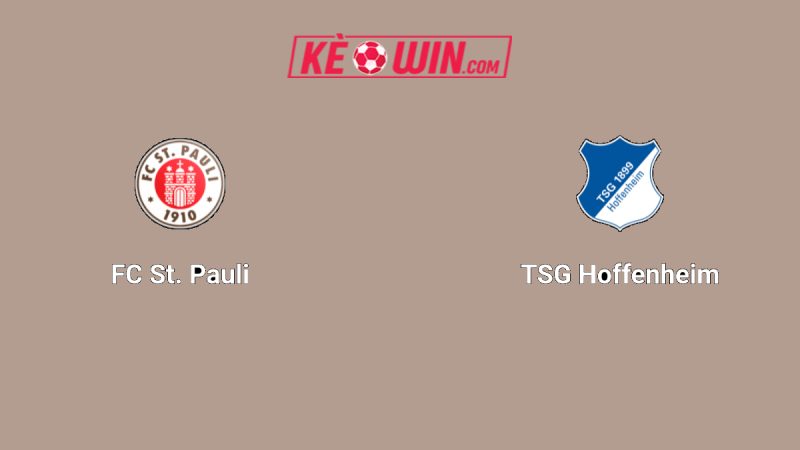 FC St. Pauli vs TSG Hoffenheim – Kèo bóng đá 22h30 19/10/2025 – VĐQG Đức