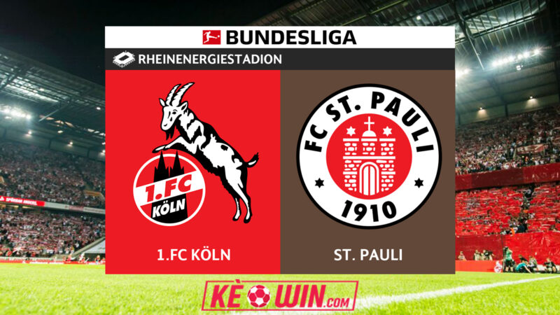 Köln vs FC St. Pauli – Kèo bóng đá 21h30 06/12/2025 – VĐQG Đức