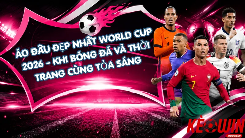 Áo Đấu Đẹp Nhất World Cup 2026 - Khi Bóng Đá Và Thời Trang Cùng Tỏa Sáng